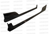 Honda Civic 01+ 3D (EP/EM/EV/EU) (+Type R) Seibon TR Minigonne laterali in carbonio