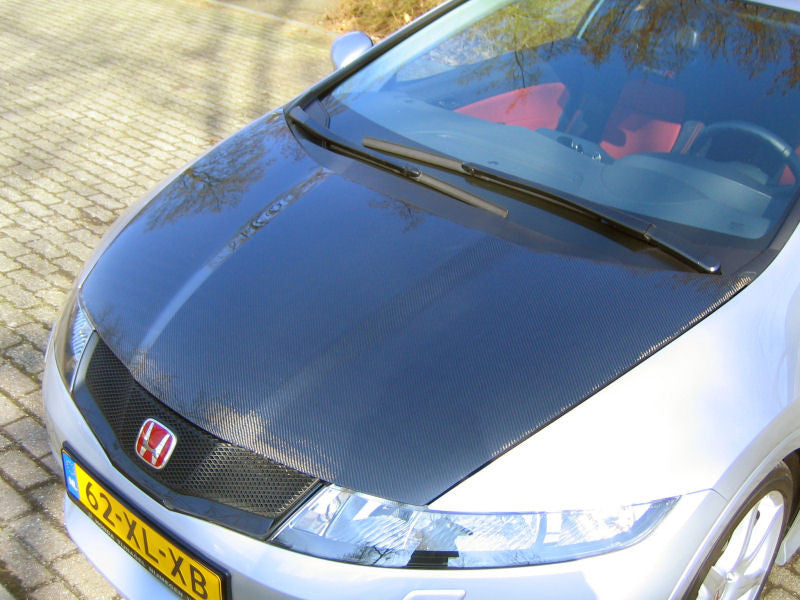 Honda Civic 3D 06-09 FN (+Type-R) Seibon OEM Cofano in carbonio - em-power.it