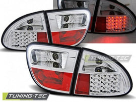Fanali Posteriori LED CHROME per SEAT LEON 1M 04.99-08.04