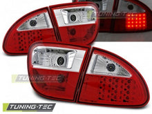 Carica l&#39;immagine nel visualizzatore di Gallery, Fanali Posteriori LED Rossi Bianchi per SEAT LEON 1M 04.99-08.04