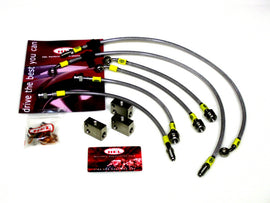 Honda Civic 07+ FN2 Type-R Stainless HEL Brakelines 9-Pieces - em-power.it