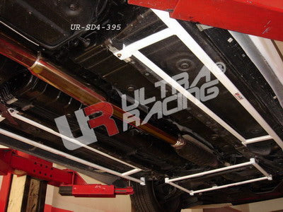 Mitsubishi EVO 7/8/9 UltraRacing 2x 4-punti Side/Floor Bars - em-power.it