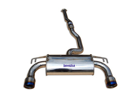 Mitsubishi EVO 10 Q300 Scarico finale e terminale Syst Ti-Tip incl TUV [Invidia] - em-power.it