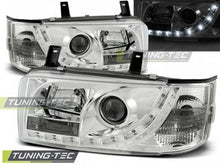 Carica l&#39;immagine nel visualizzatore di Gallery, Fari Anteriori DAYLIGHT CHROME per VW T4 90-03.03 TRANSPORTER