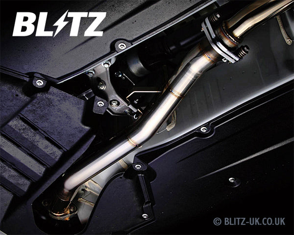 Blitz Front Exhaust Pipe No Catalyst Toyota GT86 &amp; Subaru BRZ