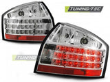 Fanali Posteriori LED CHROME per AUDI A4 B6 10.00-10.04