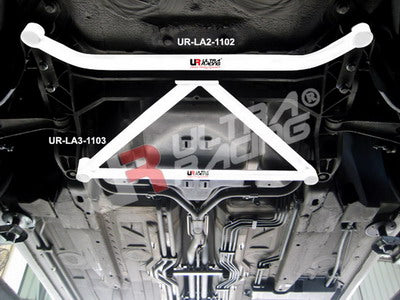 Porsche Boxster (986) UltraRacing 2-punti Lower Tiebar Anteriore - em-power.it