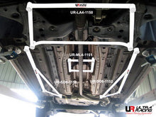 Carica l&#39;immagine nel visualizzatore di Gallery, Fiat Grande Punto 8V 1.4 06+ Ultra-R 2x 3-punti Floor Bars - em-power.it