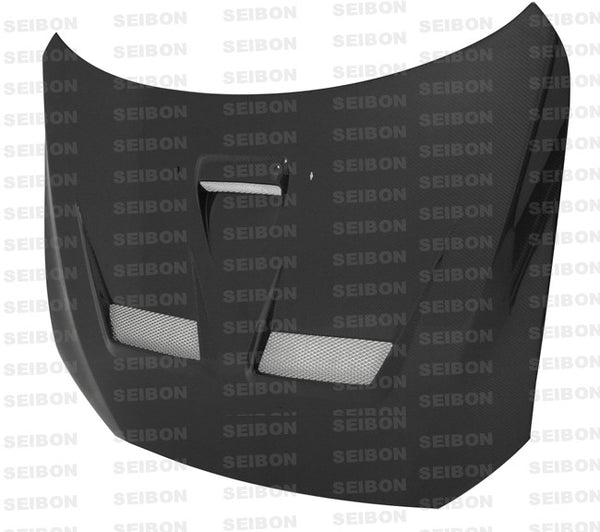Mitsubishi EVO X 08+ Seibon C-West Style (CW) Cofano in carbonio - em-power.it
