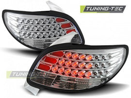 Fanali Posteriori per PEUGEOT 206 10.98- CHROME LED
