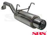 Honda Civic 92-00 3D/DelSol 92-97 SRS Acciaio G55 Scarico