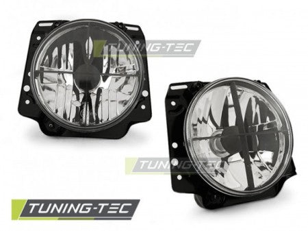 Fari Anteriori CHROME per VW GOLF MK2 08.83-08.91