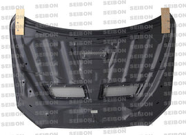 Mitsubishi Lancer EVO X 08+ Seibon CW cofano in carbonio opaco - em-power.it