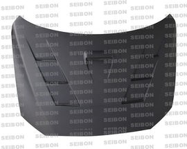 Mitsubishi Lancer EVO X 08+ Seibon TS cofano in carbonio opaco - em-power.it