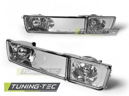 Frecce Anteriori con Fari Fendinebbia CHROME per VW GOLF MK3 / VENTO