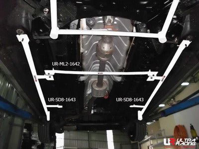 Hyundai Elantra 11-15 / I30 12-17 UltraRacing 2P Mid Lower Brace - em-power.it