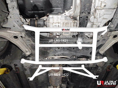 Mitsubishi EVO X UltraRacing 4-punti Mid Lower Brace 1422 - em-power.it
