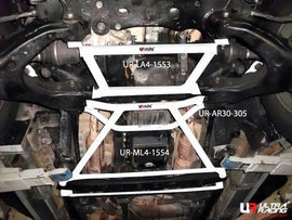 Toyota Land Cruiser 100 98-07 Ultra-R 4-punti Mid Lower Bar - em-power.it