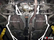 Load image into Gallery viewer, Mitsubishi EVO X UltraRacing 2x 2-punti Posteriore Side Bars 1424P - em-power.it