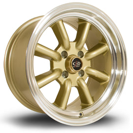 Cerchio in Lega Rota RKR 15x8 4x100 ET0 Gold