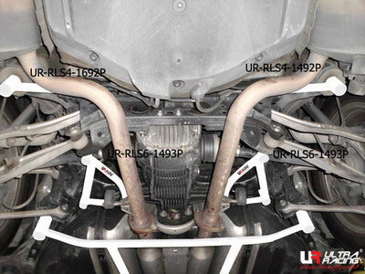 Lexus LS 430 06+ UltraRacing 2x 3-punti Posteriore Side Bars 1693P - em-power.it