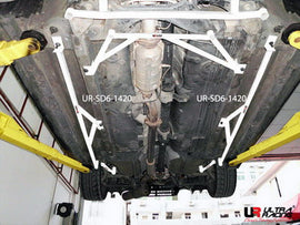 Mitsubishi EVO X UltraRacing 2x 3-punti Side/Floor Bars 1420 - em-power.it