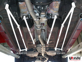 Subaru Impreza 08+ GR +STI Ultra-R 2x 4-punti Side Bars - em-power.it
