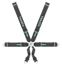 Cinture Takata Racing  RACE SFI 6-Punti Black Snap-on - em-power.it