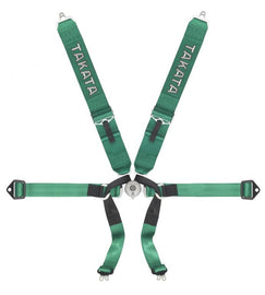 Cinture Takata Racing  FORMULA 6-Punti Green Bolt-on - em-power.it