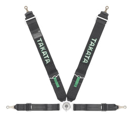 Cinture Takata Racing  RACE 4-Punti Black Bolt-on - em-power.it