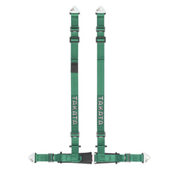 Cinture Takata Racing  DRIFT II 4-Punti Green Snap-on - em-power.it