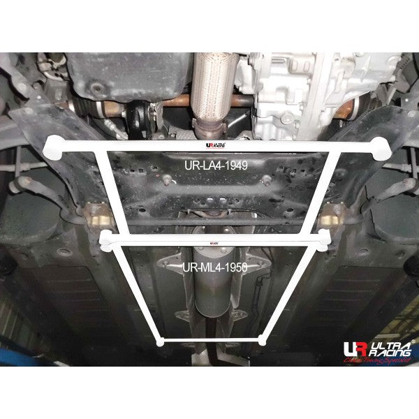 Peugeot 408 1.6T 10+ Ultra-R 4-punti Anteriore Lower H-Brace - em-power.it