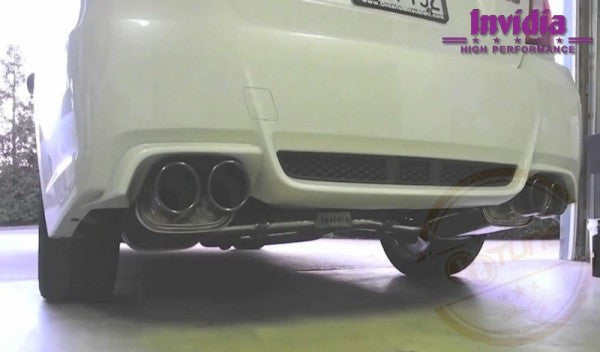 Impreza WRX STI 2011/- GV / VA Cat-back exhaust Q300 INVIDIA - em-power.it