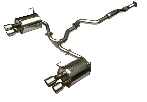 Impreza WRX STI 2011/- GV / VA Cat-back exhaust Q300 INVIDIA - em-power.it