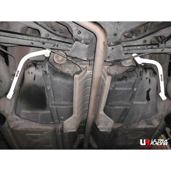 Rover 75 2.0D 98-05 UltraRacing 2x2Point Rear Side Bars 2082 RLS4-2082P - em-power.it