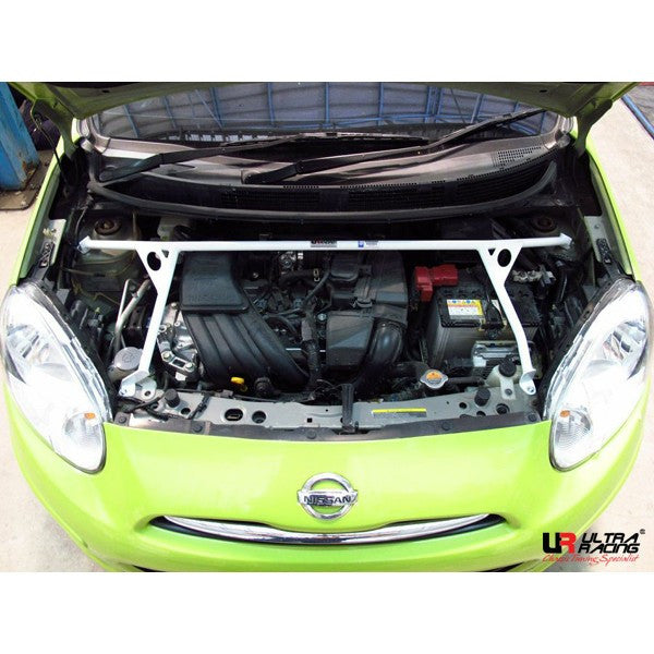 Nissan Micra 1.2 11+ UltraRacing 4P Front Upper Strutbar TW4-2029 - em-power.it