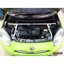 Carica l&#39;immagine nel visualizzatore di Gallery, Nissan Micra 1.2 11+ UltraRacing 4P Front Upper Strutbar TW4-2029 - em-power.it