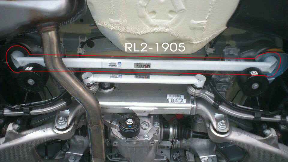 BMW 640 E63/E64 4.0 03-10 Ultra-R 2-Point Rear Lower Bar RL2-1905 - em-power.it