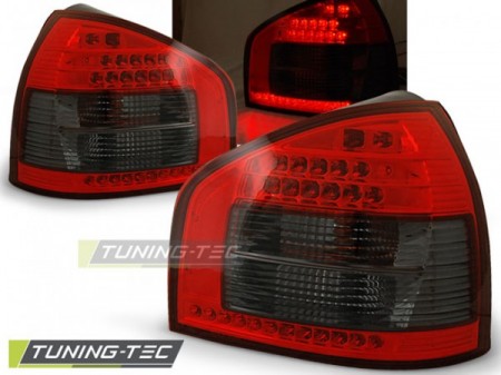 Fanali Posteriori LED Rossi SMOKE per AUDI A3 8L 08.96-08.00