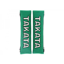 Takata Racing Pair of 2 Inch Shoulderpads Green - em-power.it