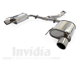 Lexus IS220/250 05+ Q300 Axle Back Exhaust Invidia incl TUV - em-power.it