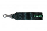 Takata Tow Hook Black Bolt-on 7/16 hardware length 17cm