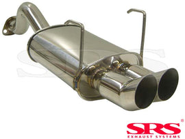 Honda Civic 92-00 3D/DelSol 92-97 SRS Acciaio DTM Scarico - em-power.it