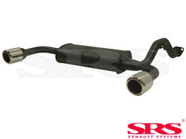 Honda Civic/CRX 88-91 SRS Acciaio Dual Scarico - em-power.it