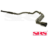 Honda CRX 88-91 SRS Acciaio InoxG1 Scarico Centrale e Terminale