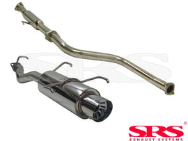 Honda Prelude 92-96 SRS Acciaio Inox G55 Scarico Centrale e Terminale - em-power.it