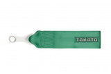 Takata Green Tow Hook Bolt-on 7/16 hardware length 17cm