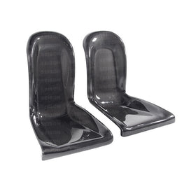Nissan GTR R35 09-16 Seibon Coppia sedili posteriori in carbonio OEM - em-power.it