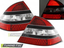 Carica l&#39;immagine nel visualizzatore di Gallery, Fanali Posteriori LED Rossi Neri per MERCEDES Classe S W220 09.98-05.05