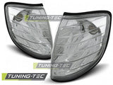 Frecce Anteriori CHROME per MERCEDES W140 Classe S 03.91-10.98